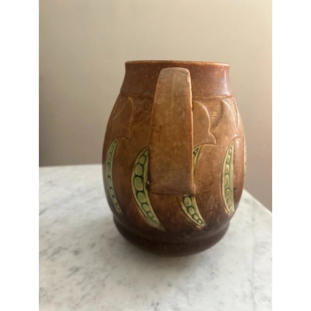 Roseville Falline Tan Vase SHAPE HARD TO FIND READ